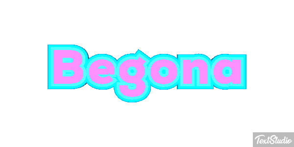 Begoña Efecto de texto