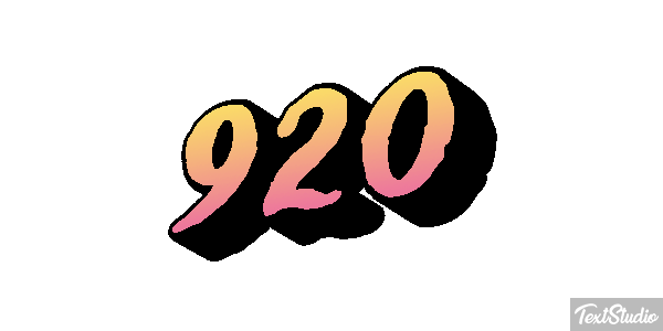 920 Metin efekti