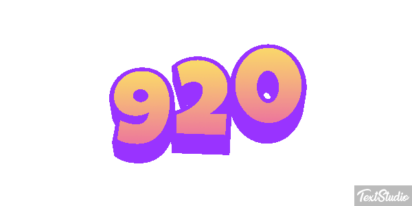 920 Metin efekti