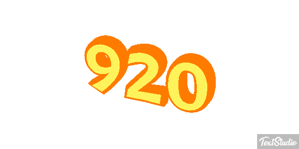 920 Metin efekti