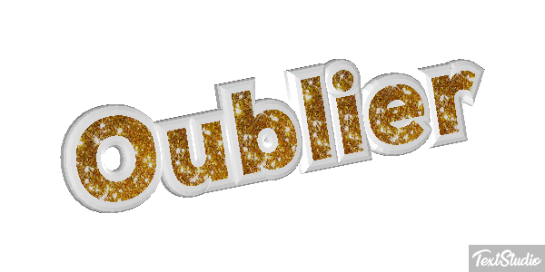 Oublier Effet de texte