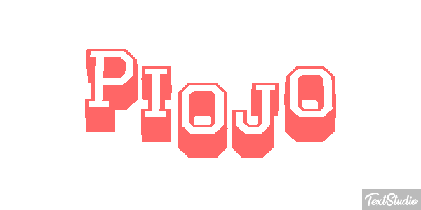 Piojo Efecto de texto