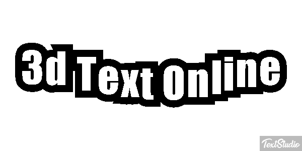 3D Text Online Text effect