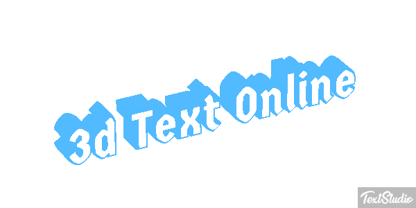 3D Text Online Text effect