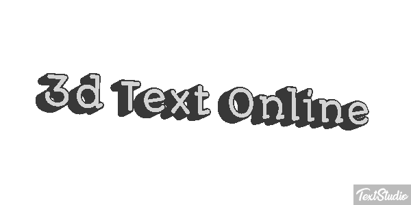 3D Text Online Text effect