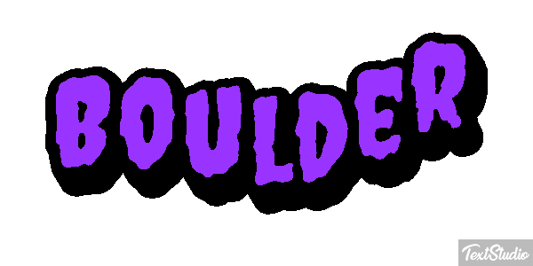 Boulder テキスト効果