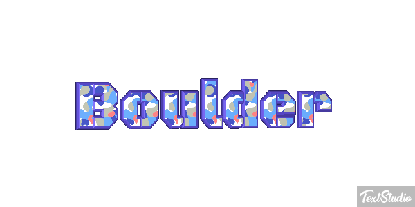 Boulder テキスト効果