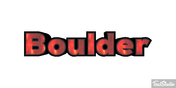 Boulder テキスト効果