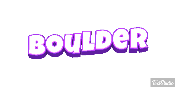 Boulder テキスト効果