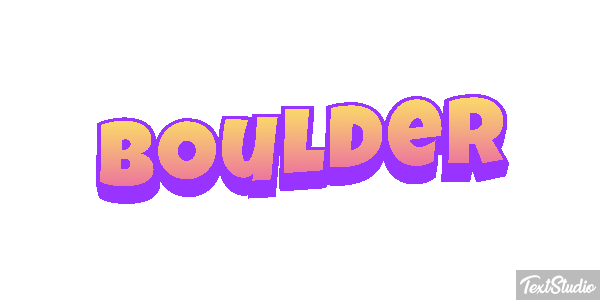 Boulder テキスト効果