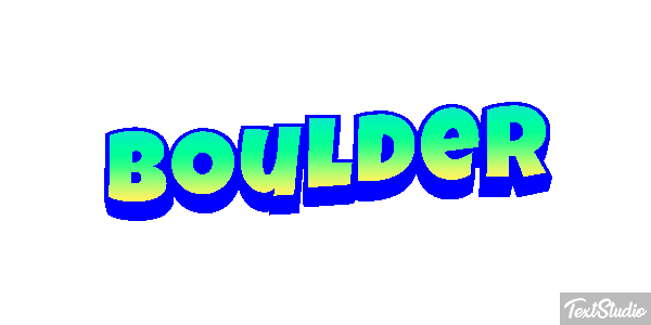 Boulder テキスト効果