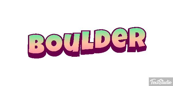 Boulder テキスト効果