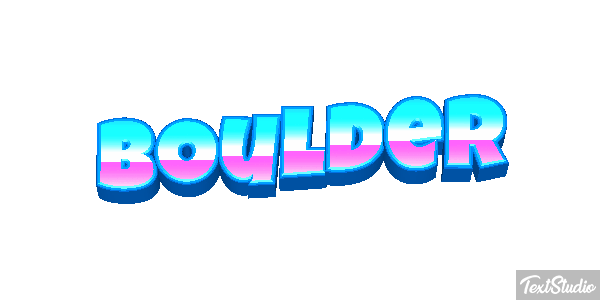Boulder テキスト効果