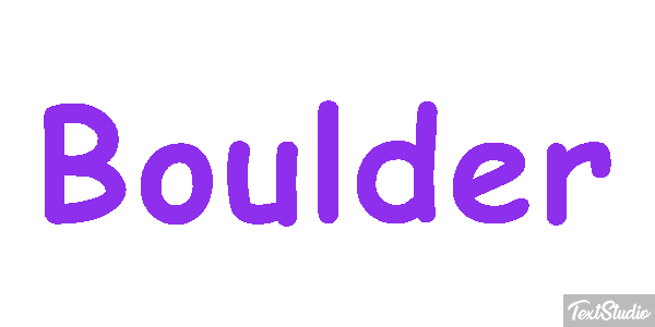 Boulder テキスト効果