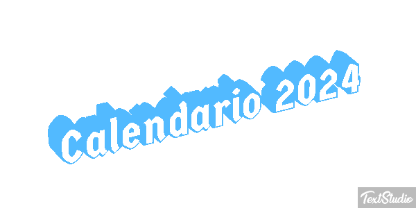Calendario 2024 Efekt tekstowy