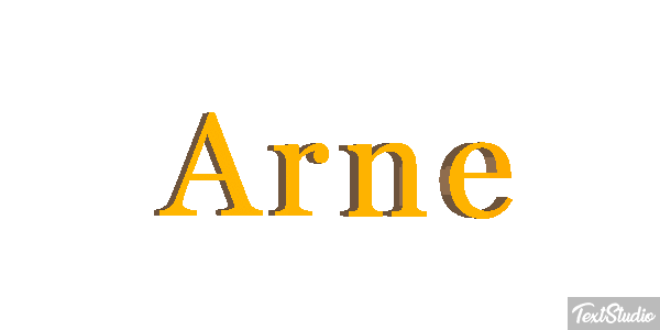 Arne Texteffekt