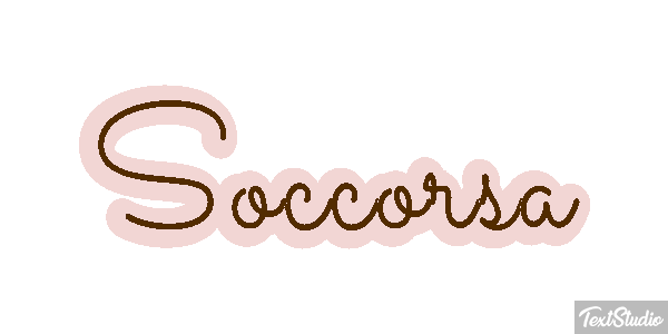 Soccorsa Effetto testo