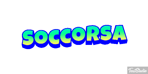 Soccorsa Effetto testo