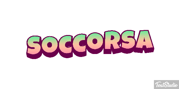 Soccorsa Effetto testo
