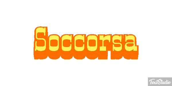 Soccorsa Effetto testo