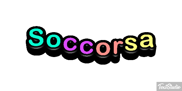 Soccorsa Effetto testo