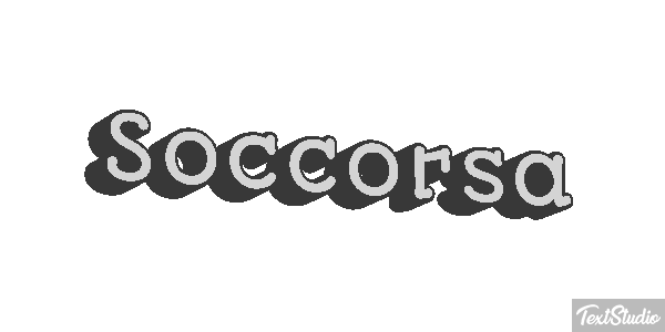 Soccorsa Effetto testo