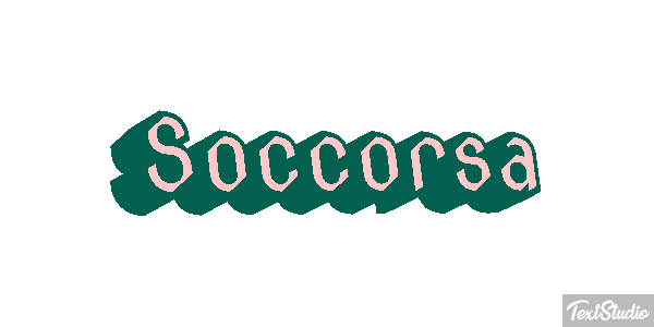Soccorsa Effetto testo