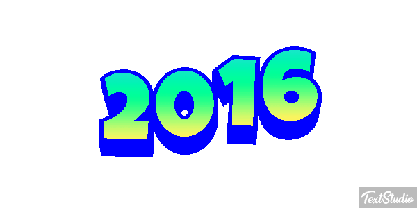 2016 Texteffekt