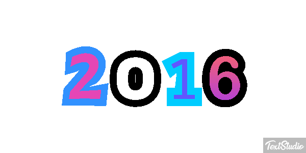 2016 Texteffekt