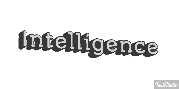 Intelligence Effet de texte