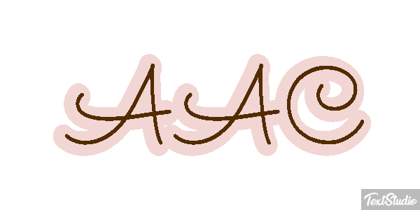 AAC Text effect