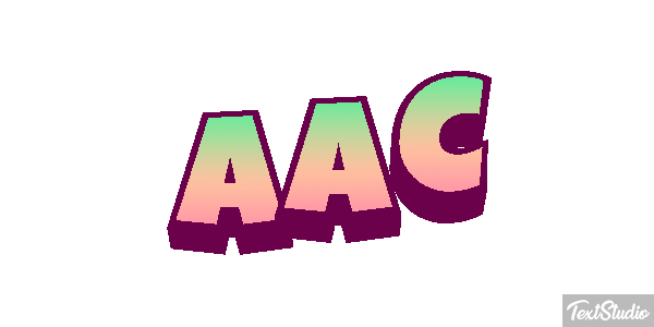 AAC Text effect