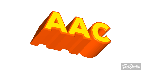 AAC Text effect