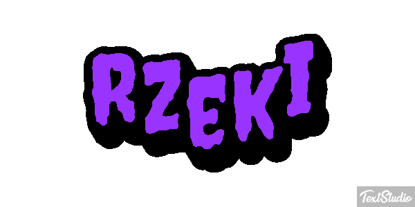 Rzeki Effet de texte