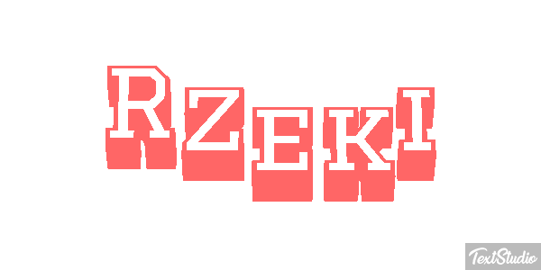 Rzeki Effet de texte