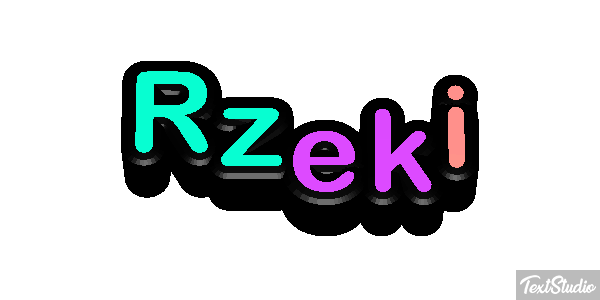 Rzeki Effet de texte
