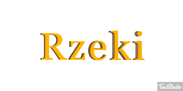 Rzeki Effet de texte