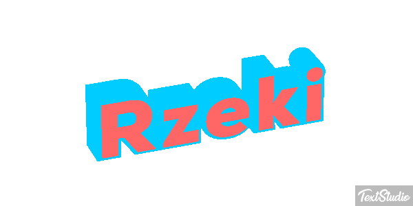 Rzeki Effet de texte