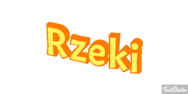 Rzeki Effet de texte