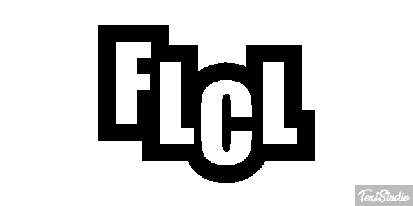 FLCL Text effect
