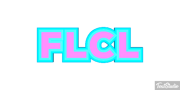 FLCL Text effect