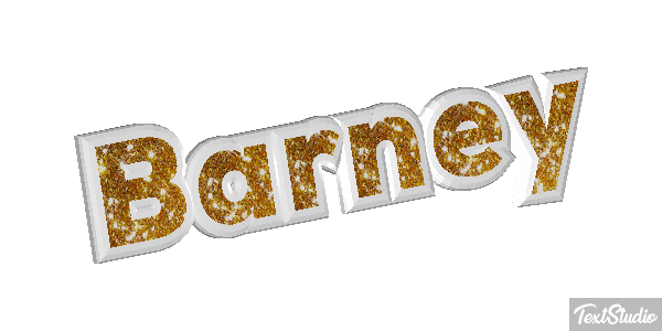 Barney Текстовый эффект