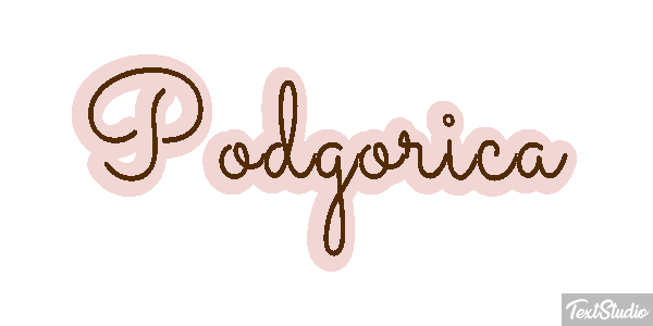 Podgorica Efekt tekstowy