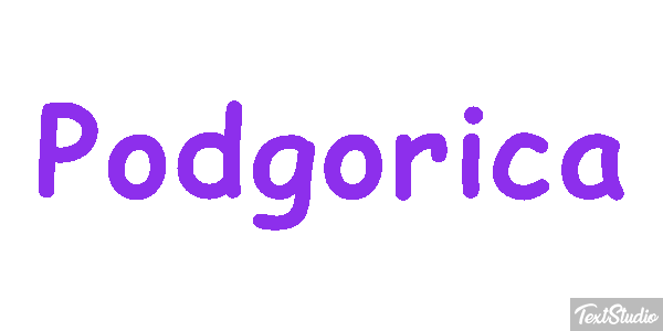Podgorica Efekt tekstowy