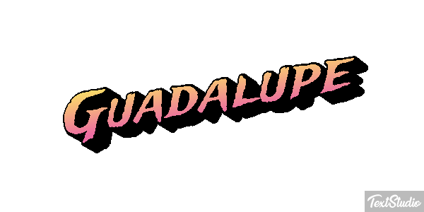 Guadalupe Текстовый эффект