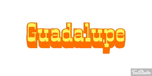 Guadalupe Текстовый эффект