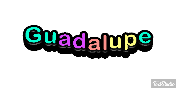 Guadalupe Текстовый эффект
