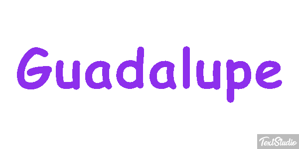 Guadalupe Текстовый эффект