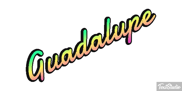 Guadalupe Текстовый эффект