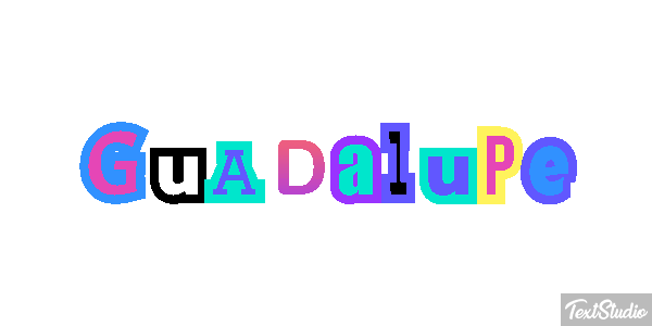 Guadalupe Текстовый эффект